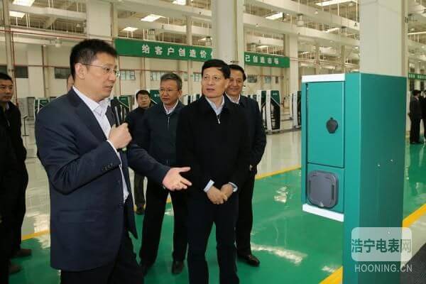 謝伏瞻省長到許繼集團調(diào)研重點項目建設情況