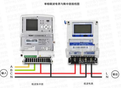 威勝電表DDZY102-Z單相載波電表、威勝單相電子式電表與威勝集中器接線時有哪些不同？