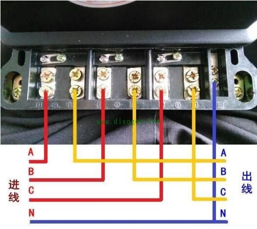 廣東雅達DTSD3366W電表直通式怎么接線？